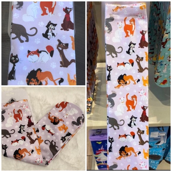Disney Accessories Disney All Cats Of Animation Socks Poshmark